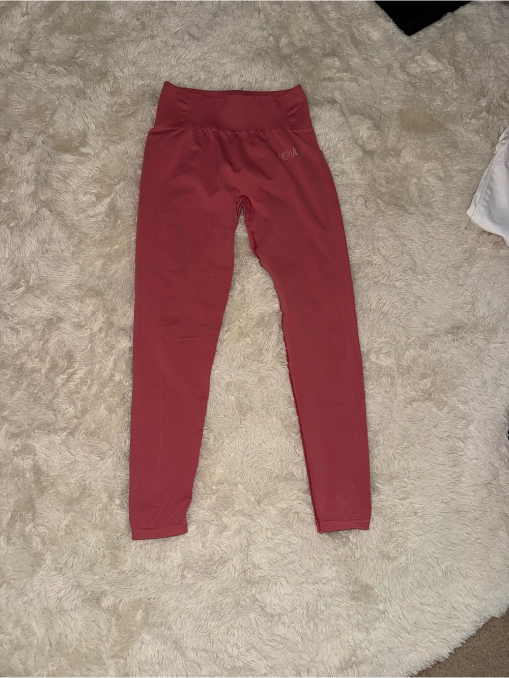 Gymshark High-Waist Leggings in Dusty Rose